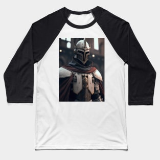 Sci Fi Templar Knight Baseball T-Shirt